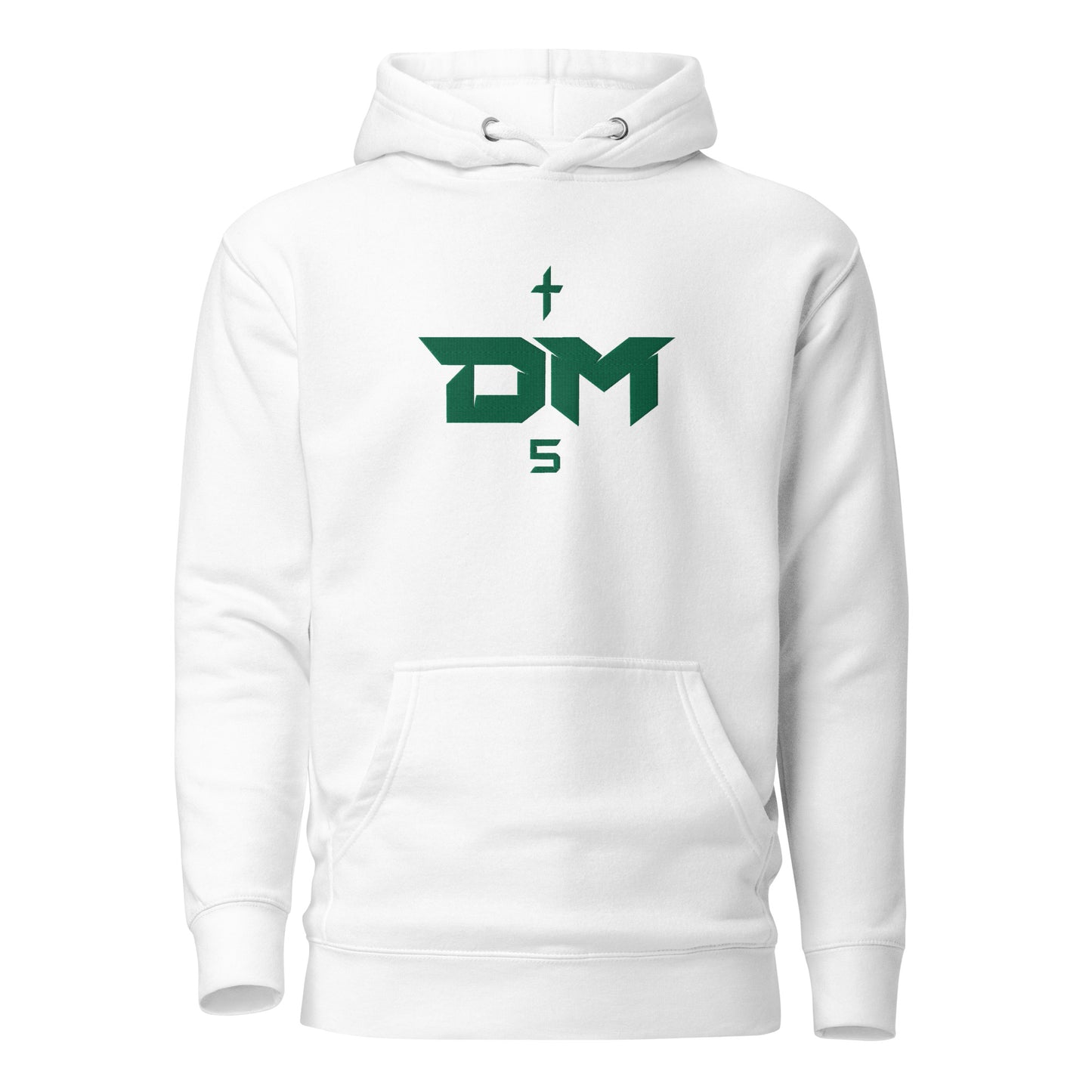 Embroidered Brand Logo Hoodie